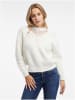 orsay Sweter w kolorze białym
