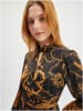 orsay Kleid in Schwarz/ Braun