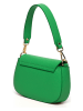 Victor & Hugo Paris Leder-Henkeltasche "Nour" in Grün - (B)20 x (H)14 x (T)5 cm