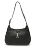 Victor & Hugo Paris Leren schoudertas "Lise" zwart - (B)26 x (H)16 x (D)7 cm