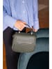 Victor & Hugo Paris Leren handtas "Gil" kaki - (B)24 x (H)19 x (D)12 cm