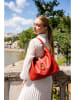 Victor & Hugo Paris Leren schoudertas "Margot" rood - (B)30 x (H)39 x (D)2 cm