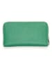 Victor & Hugo Paris Leren portemonnee "Kaya" groen - (B)19 x (H)10 cm