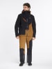 Ziener Functionele broek "Nirio" lichtbruin/zwart