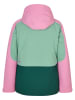 Ziener Ski-/ Snowboardjacke "Amely" in Grün/ Rosa