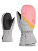 Ziener Ski-/snowboardwanten "Loriano" grijs/lichtroze