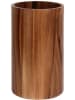 houseproud Zahnputzbecher "Timber Craft" in Braun - (H)12,8 x Ø 7 cm