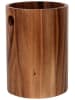 houseproud Kosmetikeimer "Timber Craft" in Braun - (H)25 x Ø 18 cm