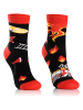TODO SOCKS 2er-Set: Socken in Schwarz/ Rot