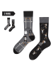 TODO SOCKS  2er-Set: Socken in Schwarz/ Grau