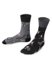 TODO SOCKS  2er-Set: Socken in Schwarz/ Grau