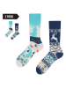 TODO SOCKS 2er-Set: Socken in Blau/ Hellblau