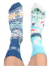 TODO SOCKS 2er-Set: Socken in Blau/ Hellblau
