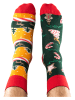 TODO SOCKS 2-delige set: sokken rood/groen/geel