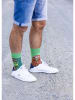 TODO SOCKS  2-delige set: sokken lichtbruin/groen