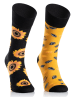 TODO SOCKS 2er-Set: Socken in Schwarz/ Gelb