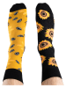 TODO SOCKS 2-delige set: sokken zwart/geel