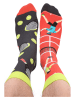 TODO SOCKS 2er-Set: Socken in Bunt