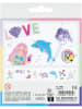 folia PAPER Diamond Painting Set "MERMAID" in Bunt