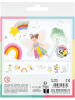 folia PAPER Diamond Painting Set "RAINBOW" in Bunt