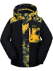 Peek U Winterjacke "Finlo" in Schwarz/ Gelb
