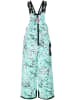 Peek U Ski-/snowboardbroek "Carina" mintgroen/zwart