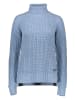 Bergans Wollrollkragenpullover in Hellblau