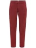 Camel Active Chinobroek - slim fit - rood