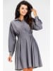 Awama Kleid in Grau