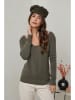 Soft Cashmere Sweter w kolorze khaki