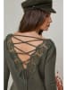 Soft Cashmere Sweter w kolorze khaki