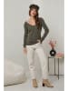 Soft Cashmere Pullover in Khaki