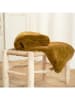 Today Plaid "Indies" bronskleurig - (L)150 x (B)125 cm