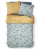 Today Beddengoedset "Sunshine" lichtblauw/oranje