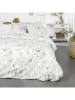 Today Beddengoedset "Sunshine" kaki/lichtbruin/wit