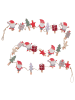 Boltze Adventskalender "Monti" grijs/rood/groen