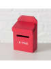 Boltze 7tlg. Set: Dekoaufsteller "Wichtel" in Rot - (B)8,5 x (H)13 cm