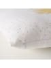 Boltze 2-delige set: kussens "Platina" wit - (L)45 x (B)45 cm