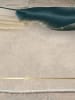 Mioli Katoenen tapijt beige/groen/goudkleurig