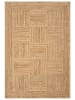 Mioli Jute tapijt "Vime 6" lichtbruin
