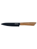 Nirosta Universalmesser ''Nirosta'' in Schwarz/ Hellbraun - (L)24,5 cm