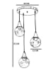 Opviq Lampa wisząca "Afra" w kolorze złotym - Ø 15 cm