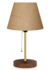 Opviq Lampa stołowa w kolorze kremowo-brązowym - wys. 38 x Ø 22 cm