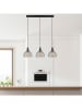 Opviq Lampa wisząca "Cafu" w kolorze czarnym - 70 x 121 cm