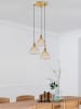 Opviq Hanglamp "Cafu" goudkleurig - Ø 25 cm