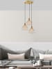Opviq Hanglamp "Cafu" goudkleurig - Ø 25 cm