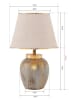 Opviq Lampa stołowa w kolorze złoto-kremowym - wys. 47 cm