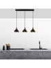 Opviq Hanglamp "Varzan" zwart - (B)70 x (D)117 cm