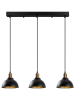 Opviq Hanglamp "Varzan" zwart - (B)70 x (D)117 cm