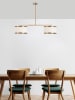 Opviq Hanglamp crème/goudkleurig - (B)100 x (H) 75 cm